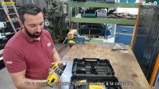 Perceuse visseuse sans fil DeWalt DCD791P2QW 18V Liion 5Ah [upl. by Hodges]