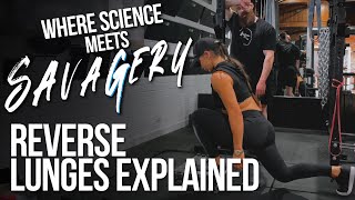 Reverse Lunges for Glutes Form and Tips [upl. by Anivol82]