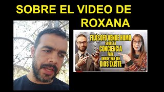 SOBRE EL VIDEO DE ROXANA  Filosofiaparalavida  A ENRIC  AdictosalaFilosofía [upl. by Major604]