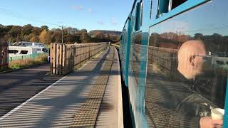 Class 104 M50455  M50517 Departs Burrs [upl. by Einttirb]