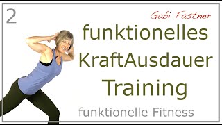 2von10♦️32 min funktionelles KraftAusdauertraining  ohne Geräte [upl. by Fira902]