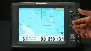 Le réglage du mode cartographie sur les combinés GPS SONDEUR HUMMINBIRD [upl. by Eidnew437]