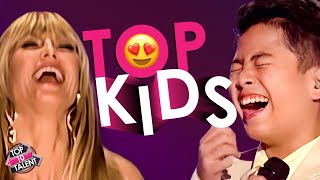 TOP KID SINGERS On Got Talent Worldwide [upl. by Ocsecnarf]