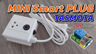 DIY🔌MINI Smart Plug  ESP01 Relay Module  TASMOTA [upl. by Babs]