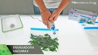 Vacumax como usar la envasadora al vacio [upl. by Gromme]