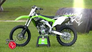 MXTV Bike Review  Kawasaki 2018 KX250F [upl. by Aryl]