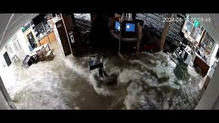 Flood Destroys Parts Of Smithtown Library [upl. by Sila]