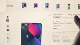 iPhone 13 Best Price On Amazon Great Indian Sale  Amazon Great Indian Festival Sale 2023 Live [upl. by Shrier]