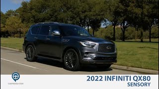 2022 Infiniti QX80 Sensory Review Review [upl. by Atterbury458]