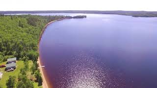 Aerial 03  Sowden Lake Ontario Canada  DJI 0250 [upl. by Akeem]