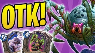 BOMB DRUID IS SO FUN  OTK Hadronox Druid  The Witchwood  Hearthstone [upl. by Sioled]