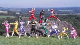 Gingaman Vs Megaranger Henshin amp Roll Call [upl. by Baskett]