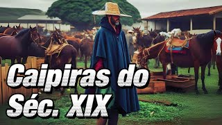 Como eram os CaipirasTropeiros no séc XIX Brazilian Caipiras in 19th Century [upl. by Yenitirb]