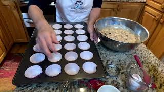 MUFFIN DELIGHT EINKORN SPELT OATMEAL and APPLE SAUCE [upl. by Domel]