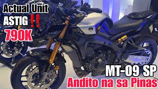 2024 Yamaha MT 09 SP Actual Unit Display  Full Specs Review New Features Alamin mo at Price [upl. by Finegan209]