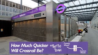 How Much Quicker Is The Elizabeth line [upl. by Elinor]