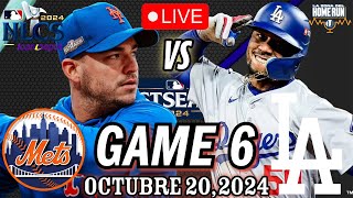 EN VIVO  Mets  Dodgers  Oct 20th 2024  MLB [upl. by Thorvald395]