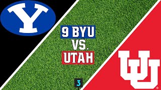 Can the Undefeated Season Continue  BYU vs Utah PreviewPrediction [upl. by Derrek]