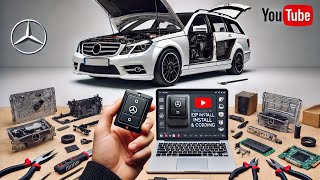 Mercedes W212  How To Install the ESP Button [upl. by Ahseym726]