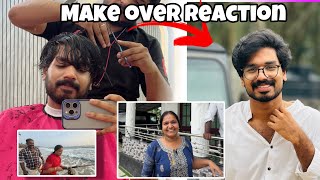 MAKEOVER REACTION😍AMMA FISHING😄 [upl. by Morril]