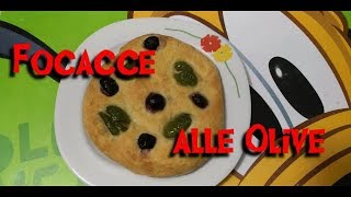 Focaccia alle olive  Bimby Tm6 Tm5 Tm31 Tm21 Thermomix [upl. by Lotsyrk]