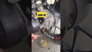 Gear oil nonpromechanic hondaclick125i gearoil [upl. by Retnyw]