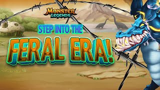 Step Into the Feral Era  Monster Legends [upl. by Munroe]