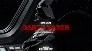 Darth Vader Scene Pack 4K Twixtor No CC starwars darthvader scenepacks [upl. by Barram116]