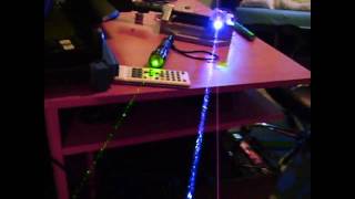 445nm Laser diode quick test [upl. by Colby]