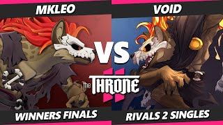 The Throne 2 WINNERS FINALS  MkLeo Forsburn Vs VoiD forsburn Rivals of Aether 2  RoA2 [upl. by Archle73]