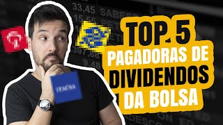 AÇÕES QUE MAIS PAGAM DIVIDENDOS EM 2020 [upl. by Otxilac]