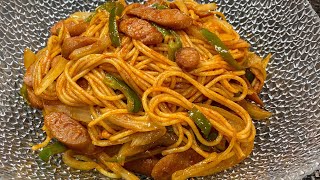 Easy Recipe Japanese Napolitan Spaghetti [upl. by Riem393]