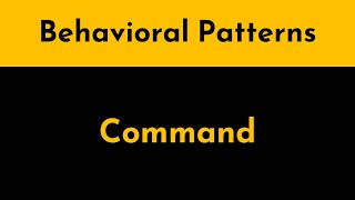 The Command Pattern Explained and Implemented in Java  Behavioral Design Patterns  Geekific [upl. by Meryl46]