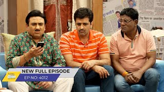 FULL EPISODE 4012  Taarak Mehta Ka Ooltah Chashmah  NEW Episodes  तारक मेहता का उल्टा चश्मा [upl. by Brechtel889]