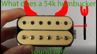 What does a 54k neodymium humbucker sound like [upl. by Merola189]