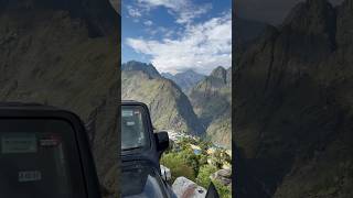 Joshimath k nazare lets hue with the Thar🐂🏔️ shorts [upl. by Asiilanna]