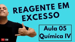 Como determinar o REAGENTE LIMITANTE em uma reação química [upl. by Jeralee]