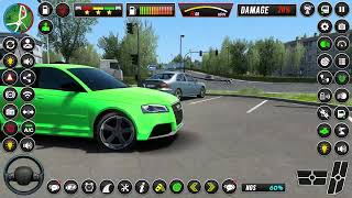 Car Driving School  New Car Games 3D  Multilevel Car Parking Car [upl. by Maurili931]