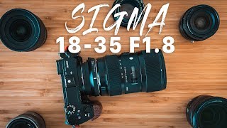 WOW Sigma 1835 18 Sony EMount w MC11 Adapter Review [upl. by Lemaj]