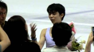 Prince Ice World July 2012 Yuzuru with fans [upl. by Mccullough774]