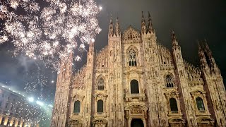 Happy New Year  Duomo di Milano  Milan  Italy [upl. by Gunilla]