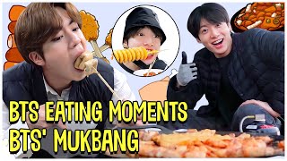 BTS Eating Moments BTS Mukbang [upl. by Eecram]