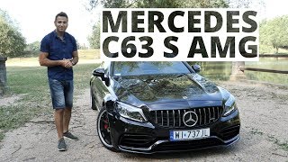 Mercedes C63 S AMG  Euro Muscle Car [upl. by Craw44]