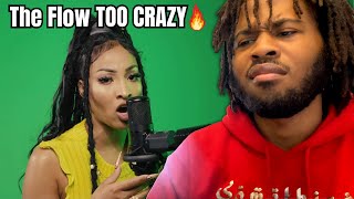 Shenseea  Locked Up Freestyle raw REACTION [upl. by Ternan]