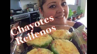 Chayotes rellenos Épicos [upl. by Fonzie64]