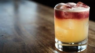 How to Make a New York Sour  Liquorcom [upl. by Pokorny]