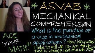 ASVAB MECHANICAL COMPREHENSION PRACTICE QUESTIONS  Jane Maciejewski [upl. by Lange]