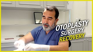 Otoplasty Surgery Recovery Process LIVE SURGERY earsurgery [upl. by Becca]