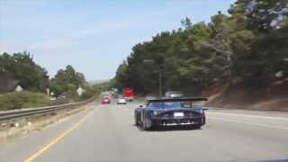 Maserati MC12 Corsa on Public Roads in Monterey [upl. by Amandi411]