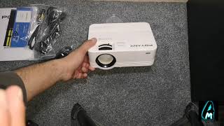 Poyank TP01 Wifi Projector Review [upl. by Pul]